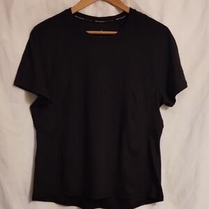 Black Short Sleeve Womans Shirt.